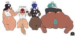 coconut_(morningwoodboy), levi_stanfteriesin_(morningwoodboy), nori_(morningwoodboy), octoling, octoling_boy