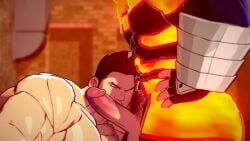 endeavor_(my_hero_academia), enji_todoroki, boku_no_hero_academia, my_hero_academia, cerothoni_(0thoni)
