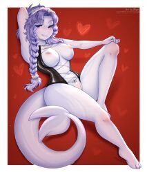sugarrrpeach, anthro, aquatic, areola, beluga