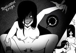 emiko_yuriemoto-williams, erma_williams, erma, spellcaster_knight, black_and_white