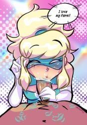 smash_girl, mkmaffo, spazkid, 1girls, blonde_hair