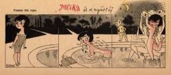 jucika, jucika_(comic), female, fountain, hiding