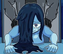 jason_voorhees, yamamura_sadako, friday_the_13th, the_ring, 1boy