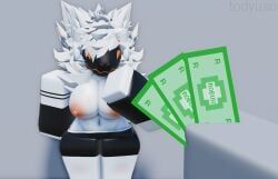 dummy_(roblox), protogen, robloxian, roblox, 1girls
