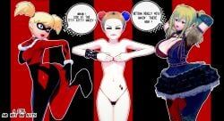 harley_quinn, harley_quinn_(arkham), harley_quinn_(arkham_knight), harley_quinn_(classic), harley_quinn_(suicide_squad_game)