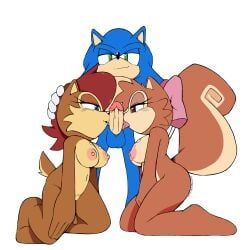sally_acorn, sally_acorn_(fleetway), sonic_the_hedgehog, archie_comics, fleetway_comics