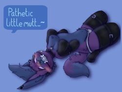 anthro, armwear, aroused, bandage, bandage_on_face