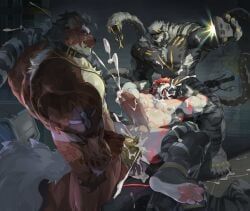 asgard_(asgardxq), dragonsmint_(tiger), 2_horns, 4_toes, abs