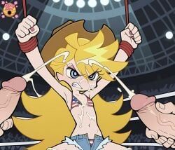 panty_anarchy, tina_armstrong_(cosplay), panty_&_stocking_with_garterbelt, hard, hunnyhive(artist)