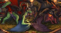 kalinda_(dark_dragon2694), listria_(listria-dragoness), syranoth_emberscale, valnir, mythology