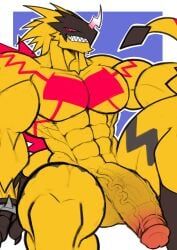 exveemon, digimon, hisunjo, bara, barazoku