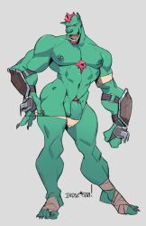 arts_of_indiego, anthro, armwear, balls, clothing