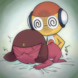 giroro, kururu, keroro_gunsou, alien, anal_insertion