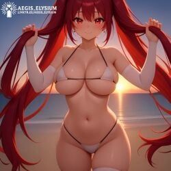 itsuka_kotori, azur_lane, date_a_live, yostar, aegis_elysium