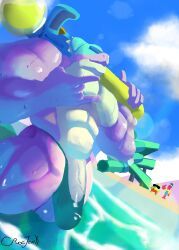 chill, pierce_(brawl_stars), brawl_stars, bara, biceps