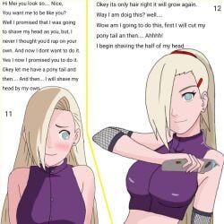 ino_yamanaka, naruto, naruto_(series), bald, blonde_female