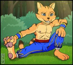 kay_(legend_of_kay), legend_of_kay, ukent, 3_toes, abs