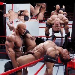 dwayne_”the_rock”_johnson, john_cena, the_rock, wwe, timetorespawn