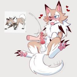 generation_7_pokemon, lycanroc, midday_lycanroc, pokemon_(species), nintendo