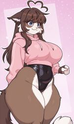 momoko_(yeagar), animation_meme_community, youtube, yeagar, ahoge
