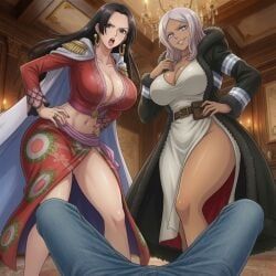 boa_hancock, hibana, hibana_(fire_force), princess_hibana, en'en_no_shouboutai
