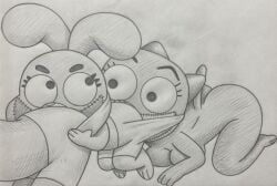 anais_watterson, nicole_watterson, cartoon_network, human_centipede, the_amazing_world_of_gumball