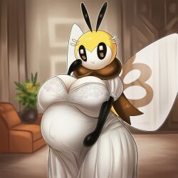 pokemon_(species), ribombee, pokemon, pokemon_sm, lazybonesai