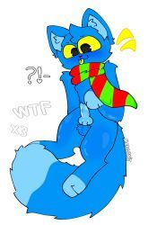 oc, original_character, bad_anatomy, big_tail, blue_fur
