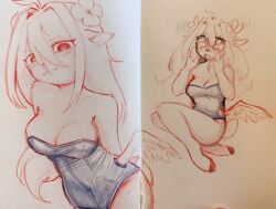 oc, luci_star, crying, deer, dressed