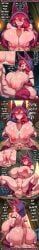 vastaya, xayah, league_of_legends, rampa69, ahegao