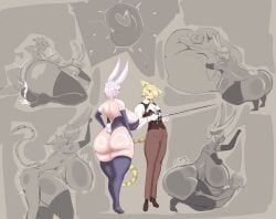 nyest_(castellangaming), oc, bunnywhin, after_sex, armwear