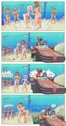 bo-katan_kryze, luna_(dreamyluna19), mandalorian, sabine_wren, spongebob_squarepants