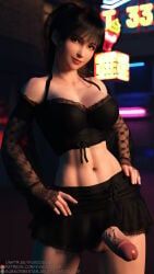 tifa_lockhart, final_fantasy, final_fantasy_vii, vivacious3d, futa