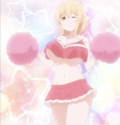 sunohara_ayaka, silver_link_(studio), sunoharasou_no_kanrinin-san, 1girls, abstract_background