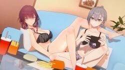 kafka_(honkai:_star_rail), silver_wolf_(honkai:_star_rail), honkai:_star_rail, honkai_(series), yee.exe