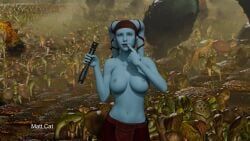 aayla_secura, twi'lek, star_wars, matt_cat, 1girls
