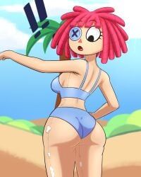 ragatha, ragatha_(beach_outfit), ragatha_(tadc), ragatha_(the_amazing_digital_circus), glitch_productions