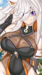 demenishki, 1girls, big_breasts, solo
