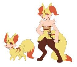 braixen, fennekin, generation_6_pokemon, pokemon_(species), nintendo