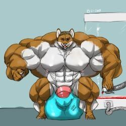 oldshep, 4_toes, 5_fingers, abs, anthro