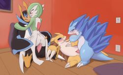 alolan_sandslash, empoleon, gardevoir, hibari, pokemon_(species)