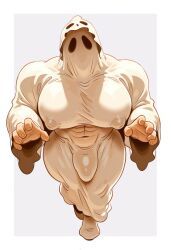 halloween, muhehehe, big_breasts, big_bulge, big_chest