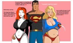 conner_kent, kara_danvers, kara_zor-el, kon-el, megan_morse
