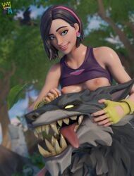 rox_(fortnite), wolf_(wildlife)_(fortnite), fortnite, fortnite:_battle_royale, freakyartyom
