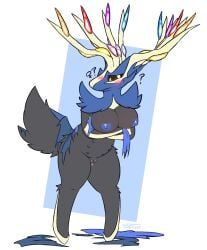 generation_6_pokemon, legendary_pokemon, pokemon_(species), xerneas, xerneas_(active_mode)
