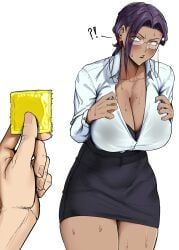 fai_(ringo), ringo, big_breasts, bra_visible_through_clothes, cleavage