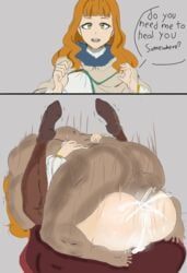 mimosa_vermillion, black_clover, yesevilberry, 1boy, 1girls