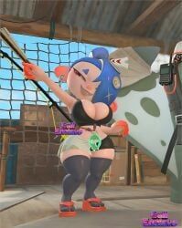 octoling, shiver_(splatoon), shiver_(splatoon_raiders), nintendo, splatoon_raiders