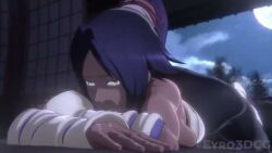 shihouin_yoruichi, bleach, bleach:_the_thousand-year_blood_war, eyro3dcg, shieldshroud