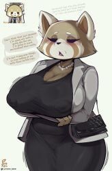 retsuko's_mother, aggressive_retsuko, aggretsuko, sanrio, pyroxtra